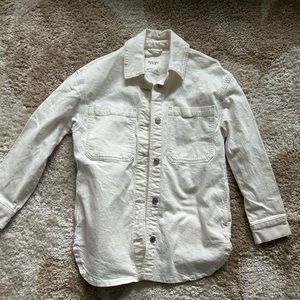 Abercrombie & fitch oversized denim shirt